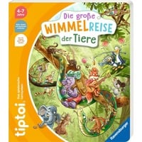 tiptoi Die große Wimmelreise der Tiere, Lernbuch