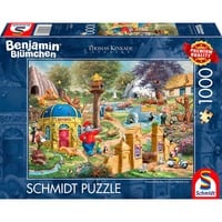 Thomas Kinkade Studios: Benjamin Blümchen, Ein Tag im Neustädter Zoo, Puzzle