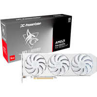 Radeon RX 9060 XT Hellhound Spectral White 16G, Grafikkarte