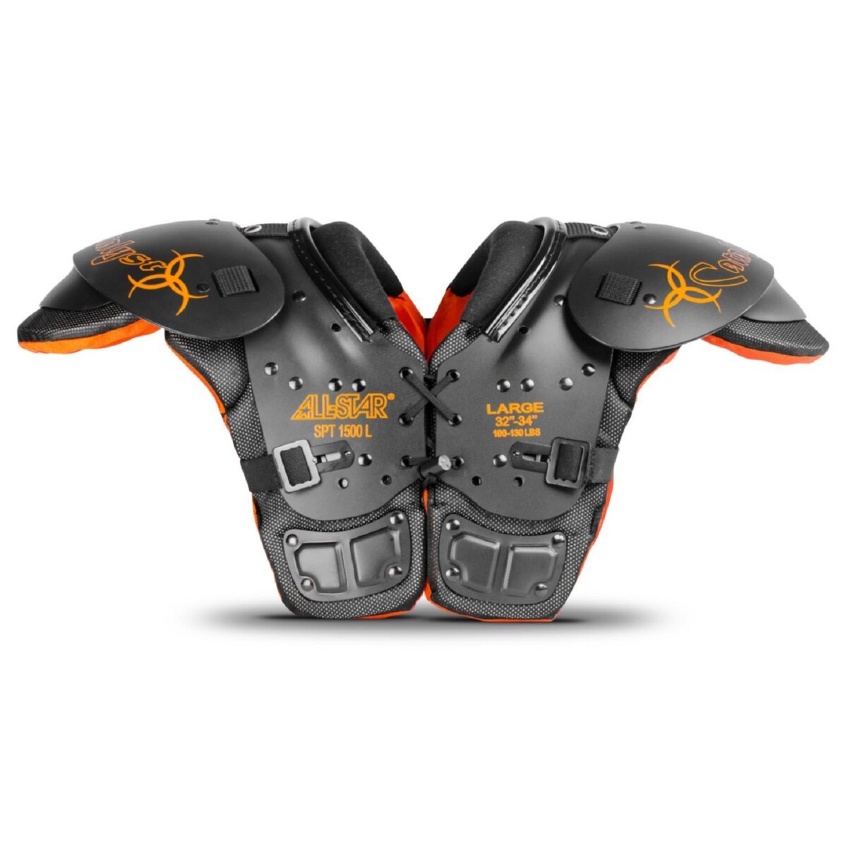 All Star SPT1500 Catalyst S-Pad Youth/Jugend Multiposition Pad - schwarz Gr. YL