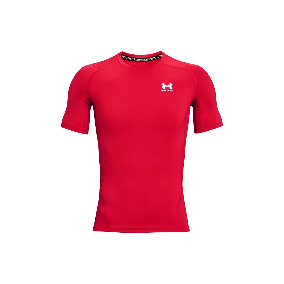 Under Armour HeatGear® Compression Short Sleeve rot XXL