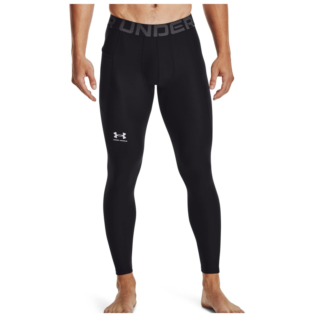 Under Armour Herren Tights HeatGear Kompressions-Leggins - schwarz S