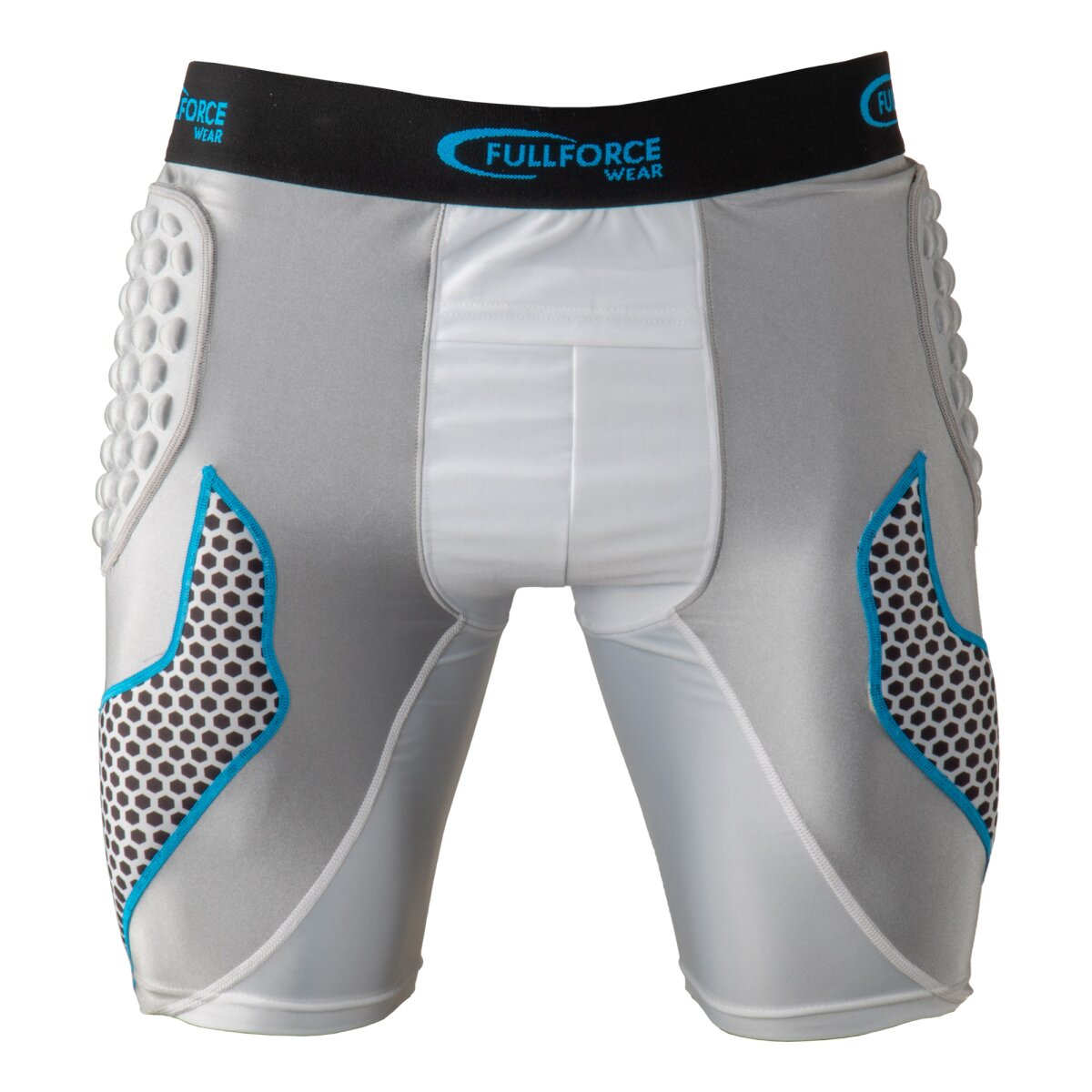 Full Force Baseball Sliding Short, grau/weiß - Gr. XS