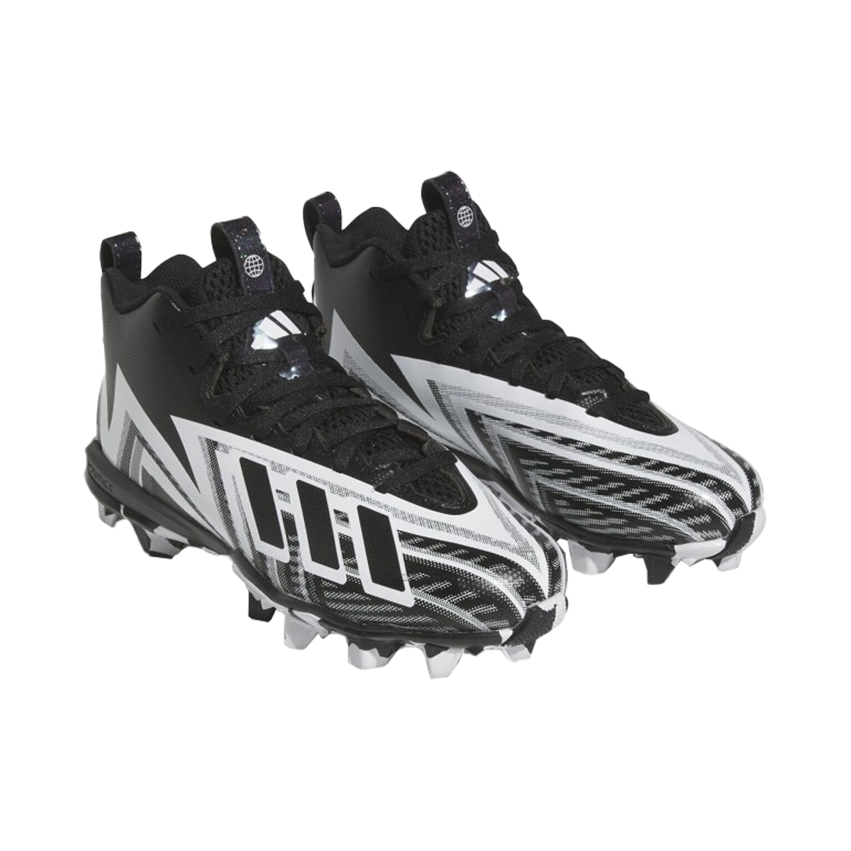 Adidas Freak Spark (HP7712) American Football All Terrain Schuhe - schwarz/weiß Gr.10 US