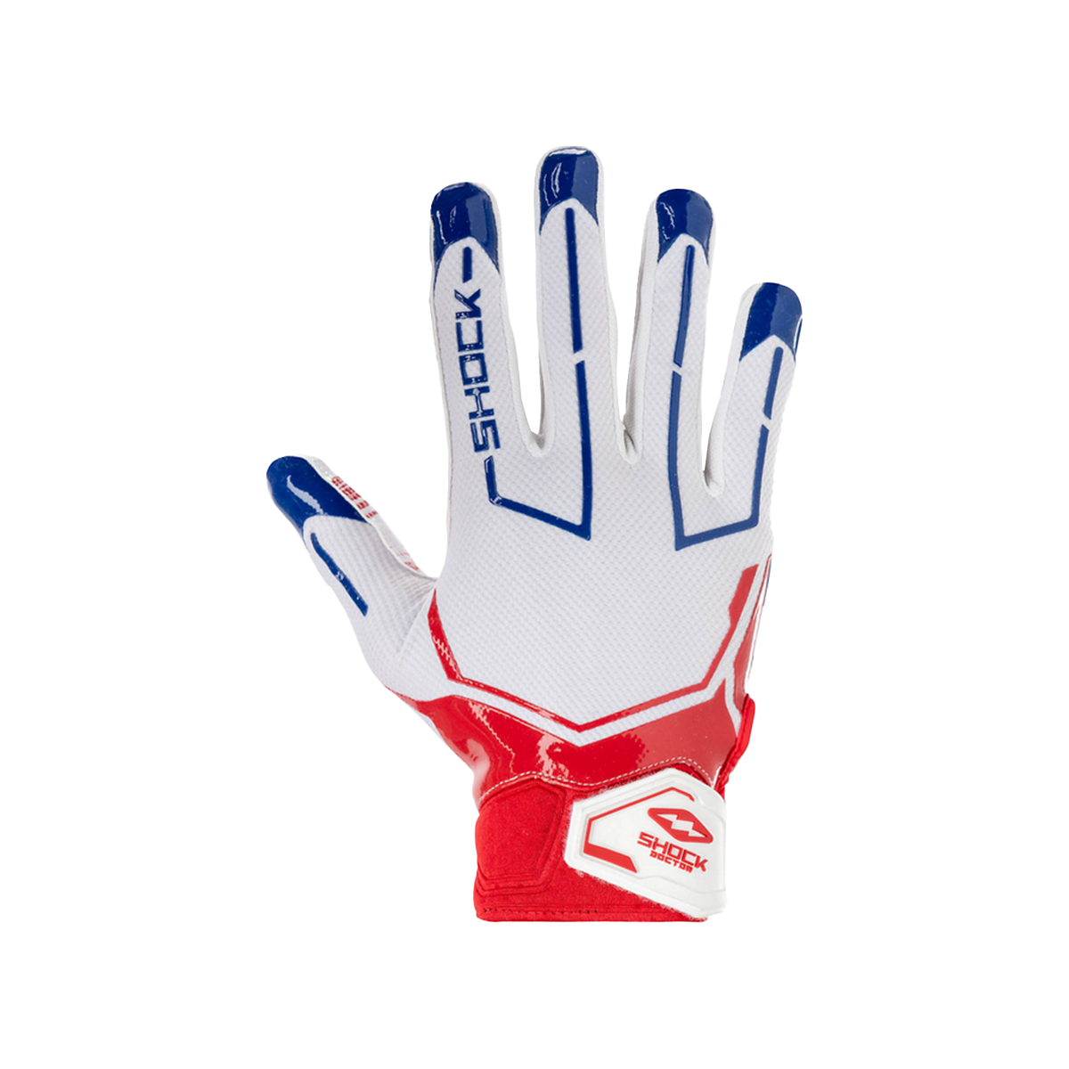Shock Doctor Showtime Receiver Handschuhe - Stars and Stripes Gr.XL