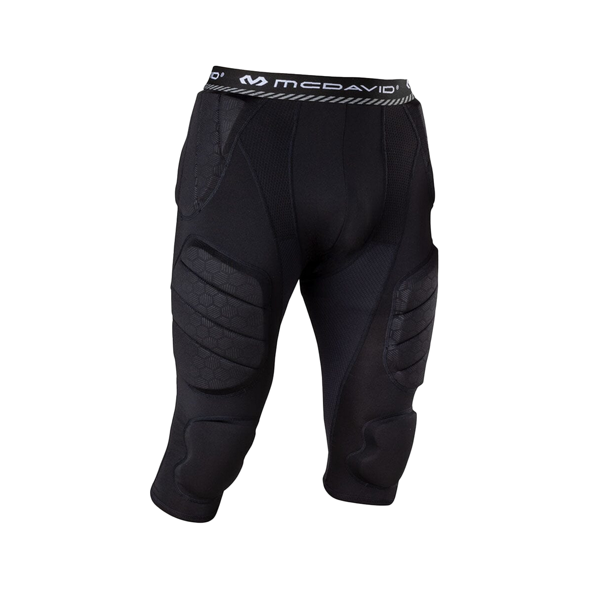 McDavid Rival 7 Pad Unterhose, 7 Pad Integrated 3/4 Pant (7418) - schwarz neues Design Gr.L