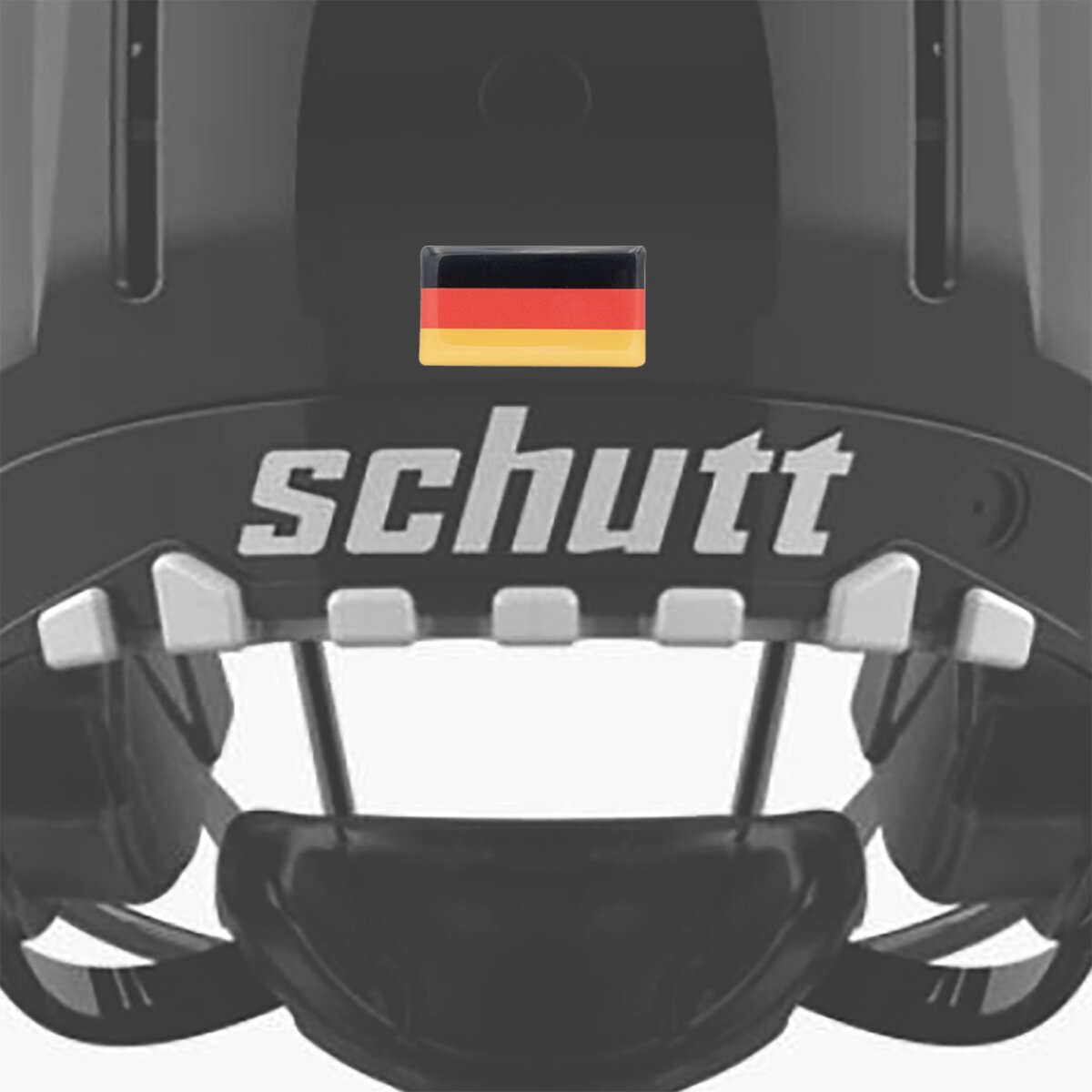Helm Flag Decal, Mini Helm Gel Aufkleber - Deutschland Flagge Mini