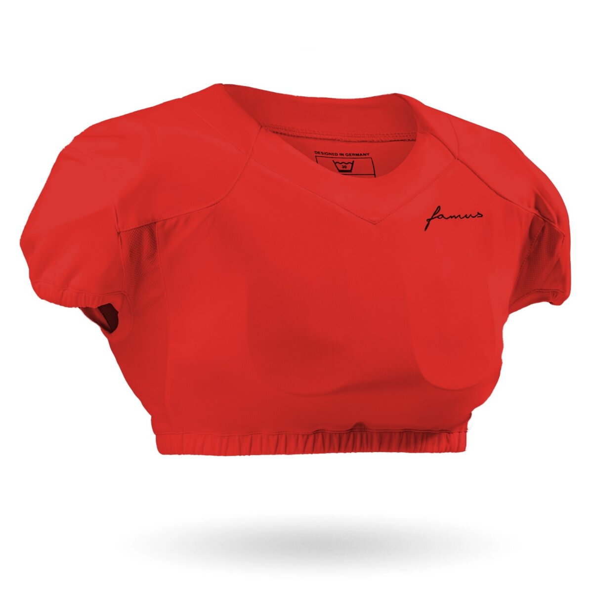 Famus American Football Cropped Jersey - rot Gr. S