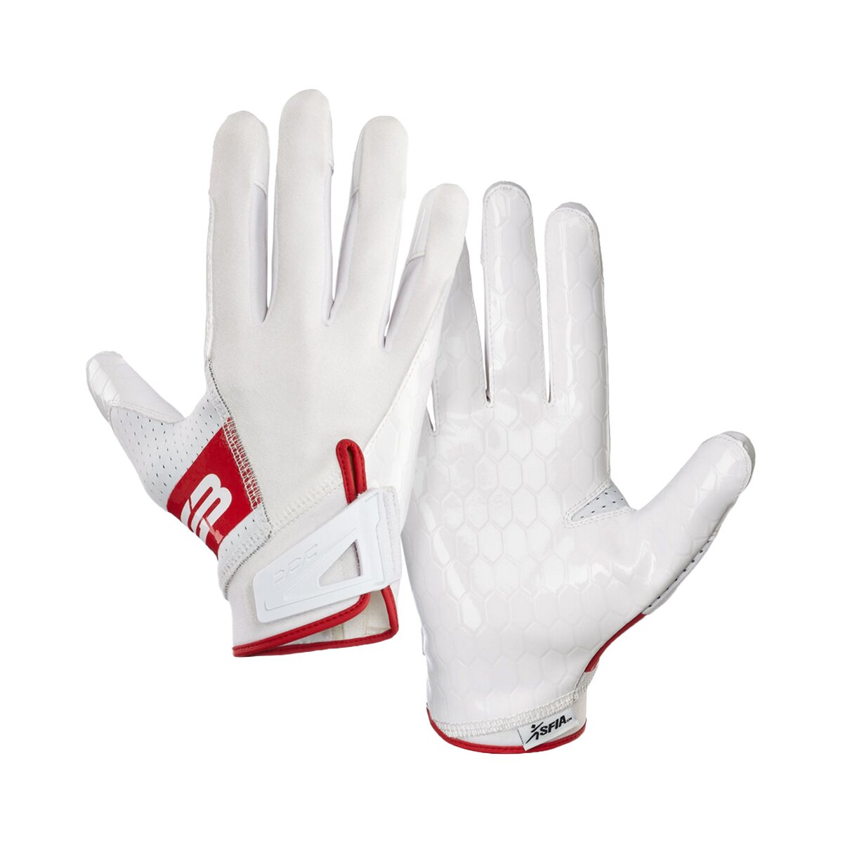 Grip Boost DNA 2.0 Receiver Handschuhe - weiß-rot 2XL