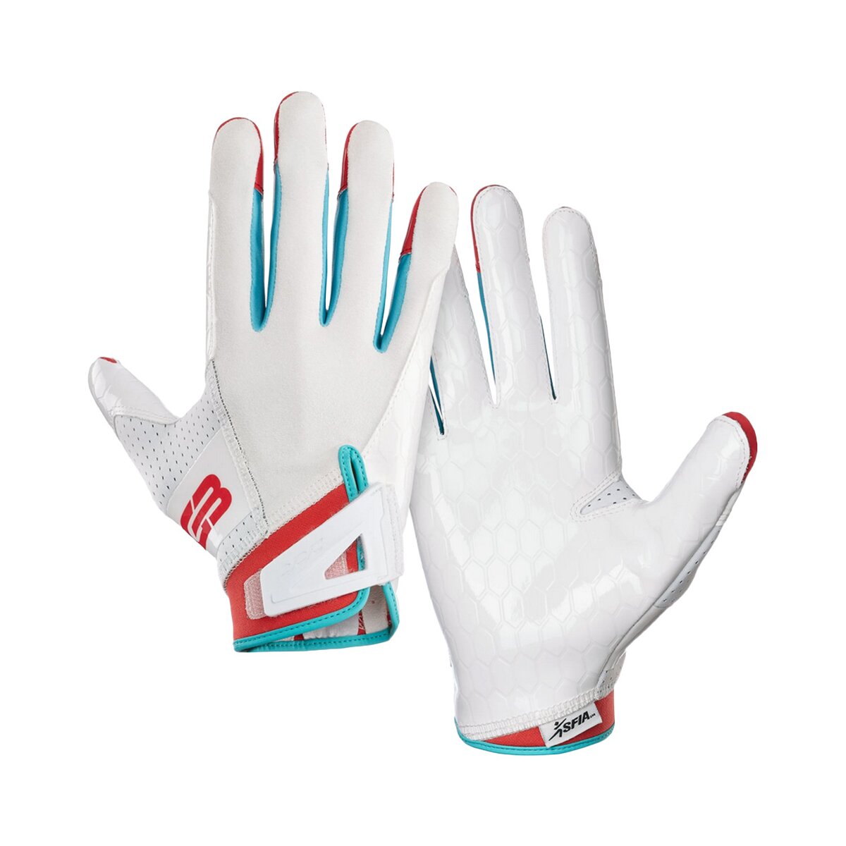 Grip Boost DNA 2.0 Receiver Handschuhe - weiß-bunt L