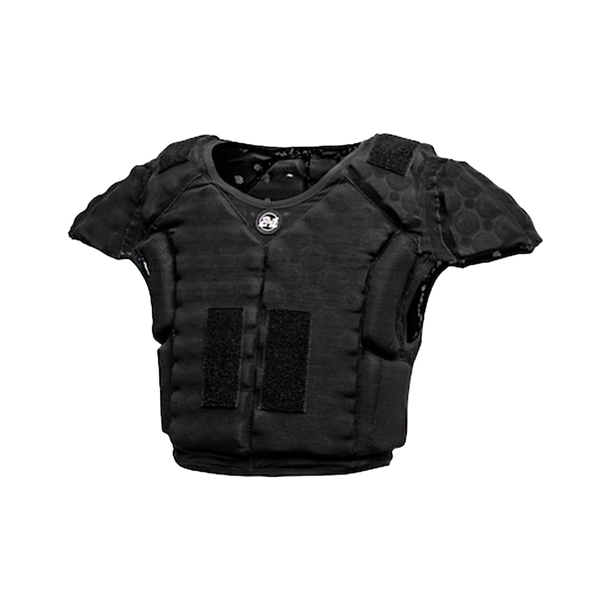 2inOne Schulterpad, Kompressions-Weste - schwarz Gr. S