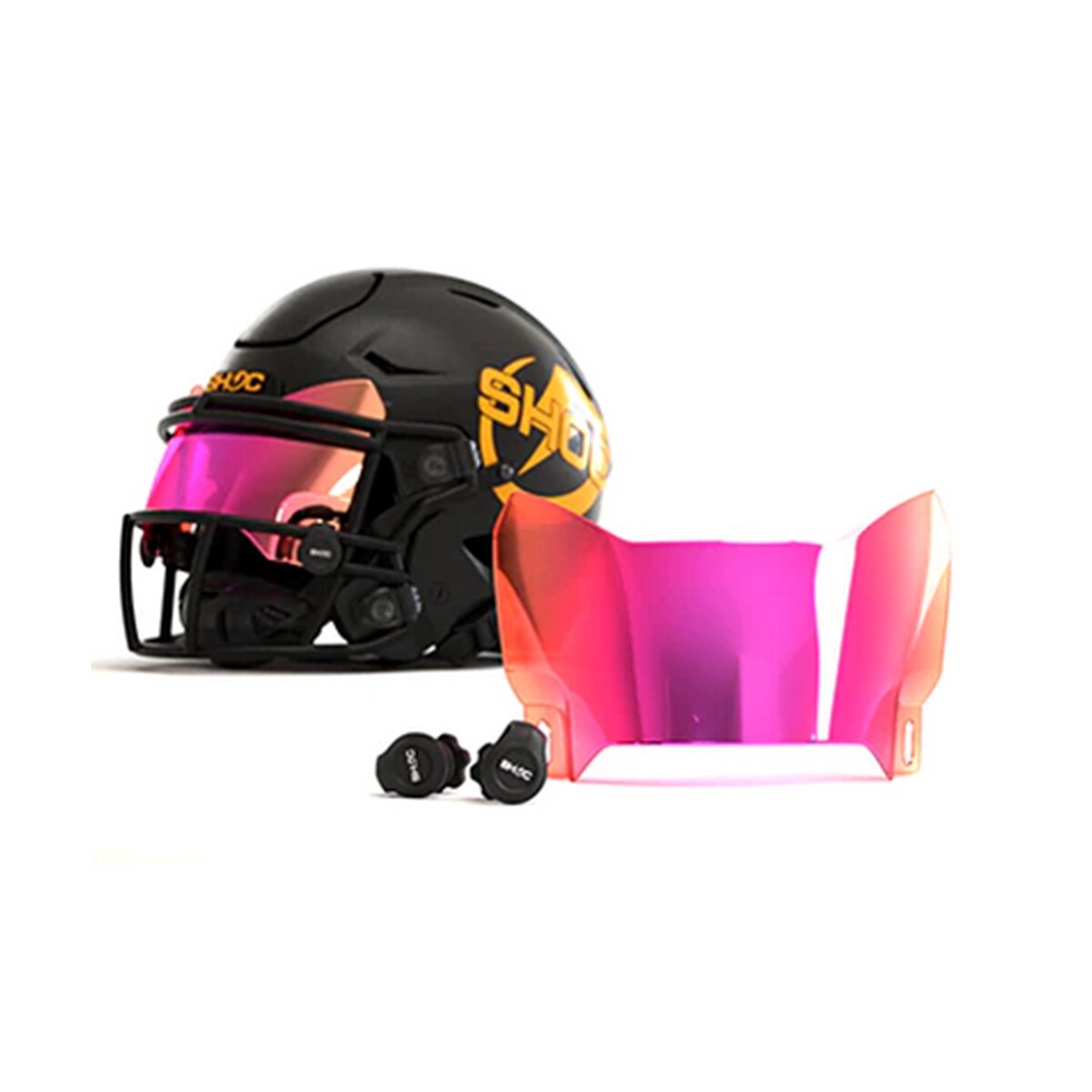 SHOC Zero G + Visor, Eyeshield - barbie kiss
