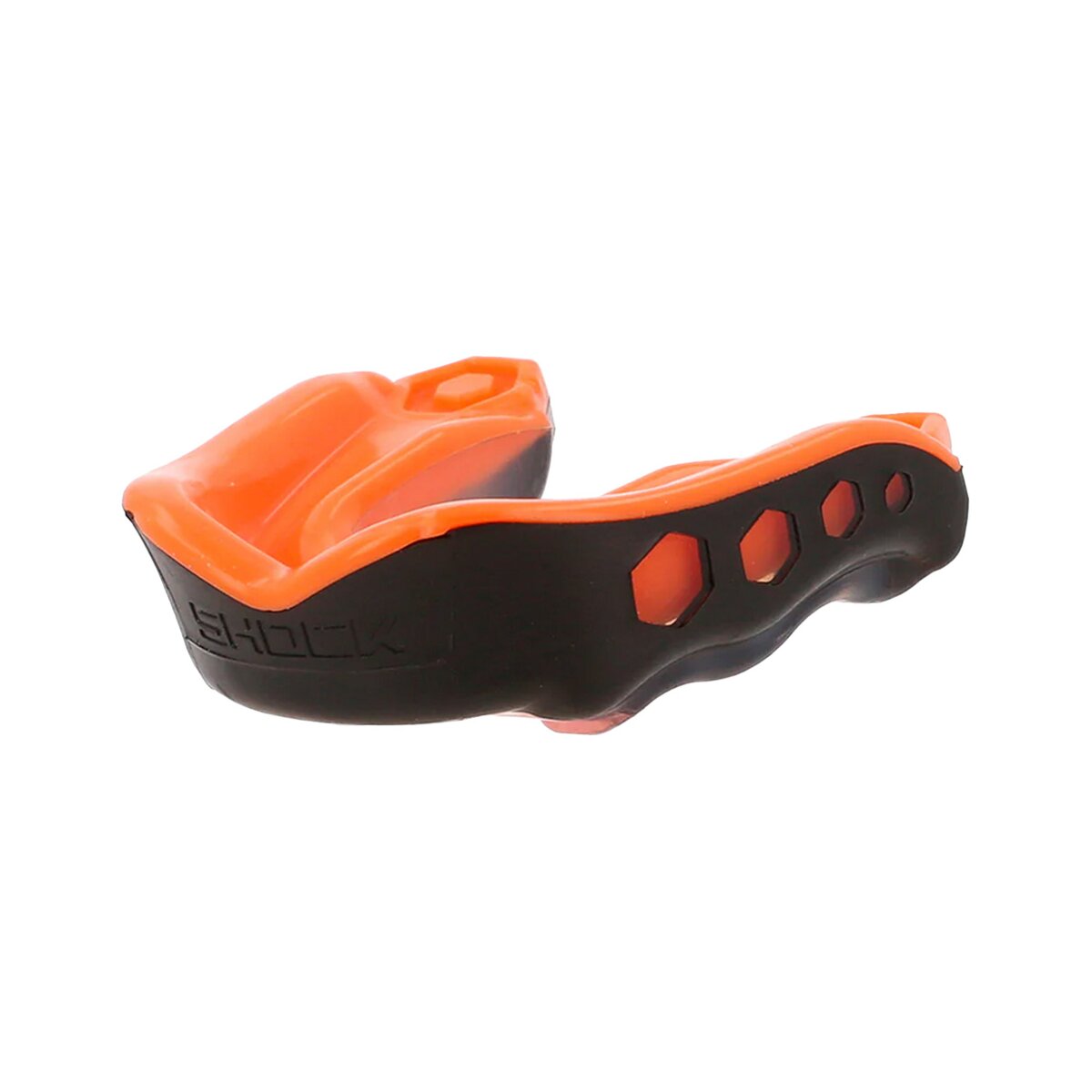Shock Doctor Gel Max Mundschutz, Youth (Alter 10-) - orange-schwarz