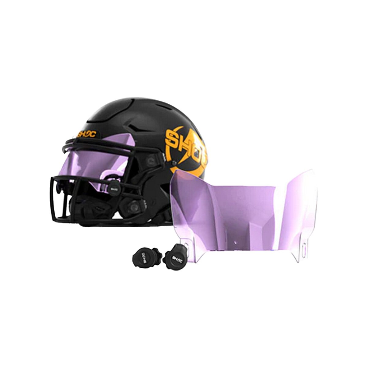 SHOC Zero G + Visor, Eyeshield - clear spectrum