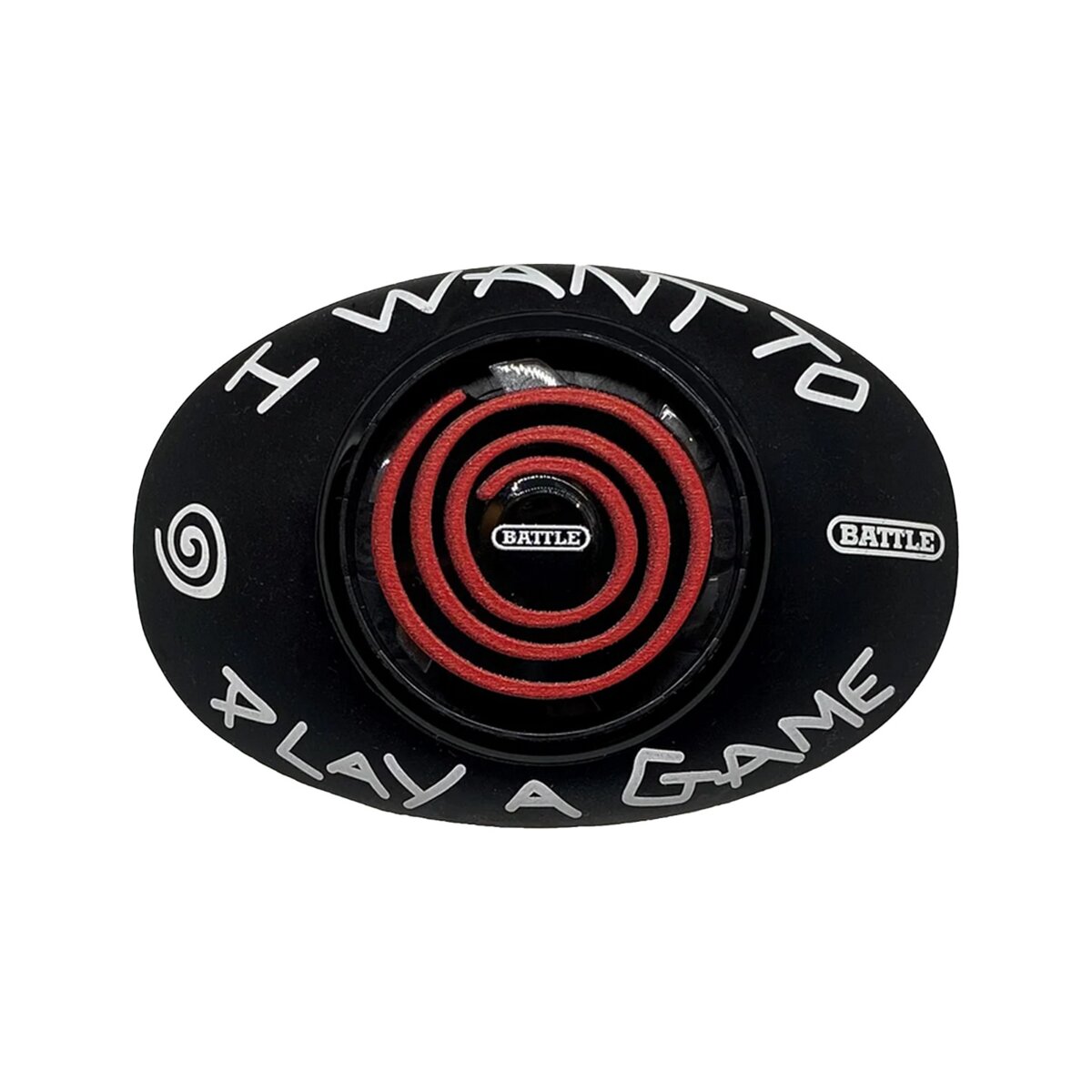 BATTLE Oxygen Spinner Football Mundstück mit Lippenschild - Saw