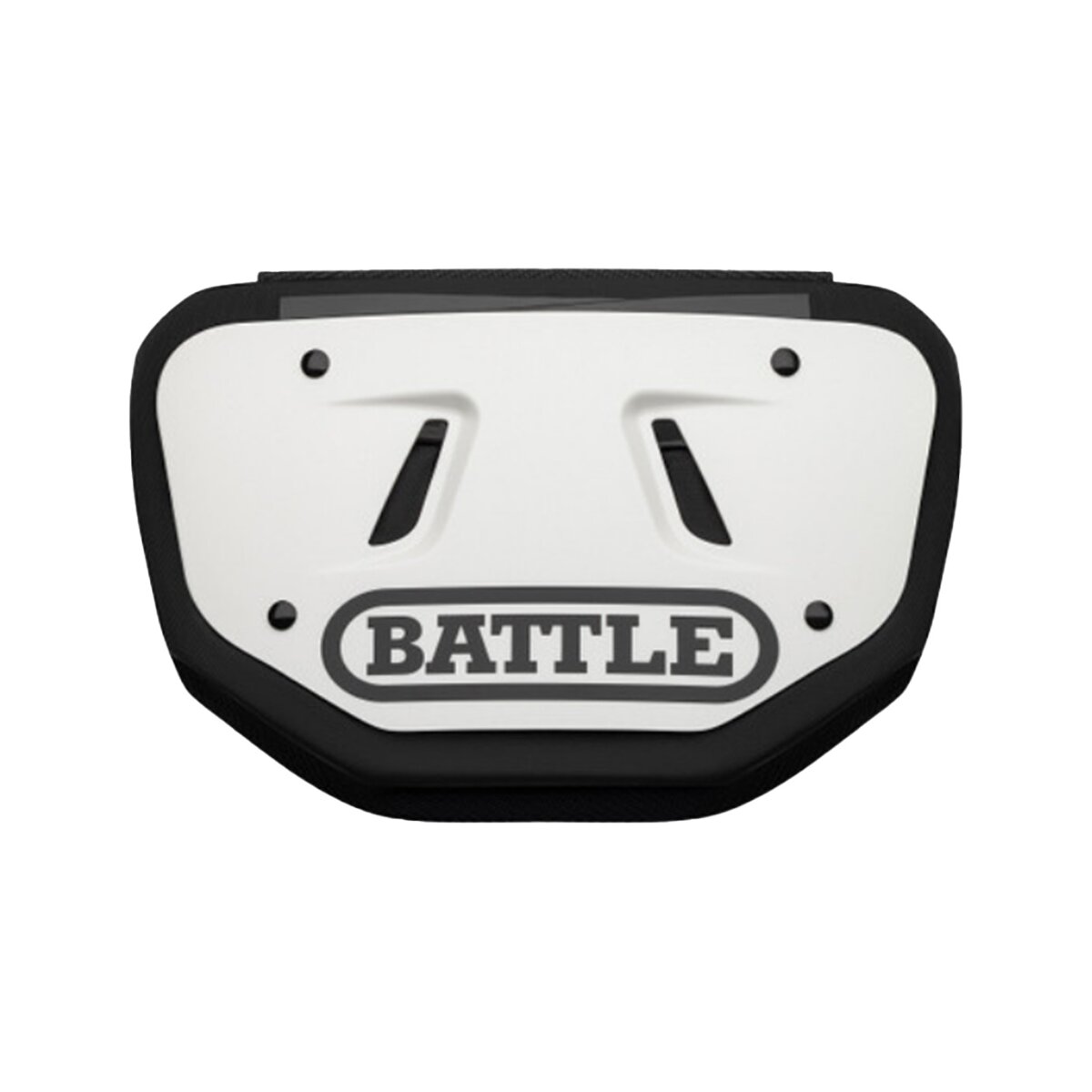 Battle Football Back Plate, Back Bone - weiß