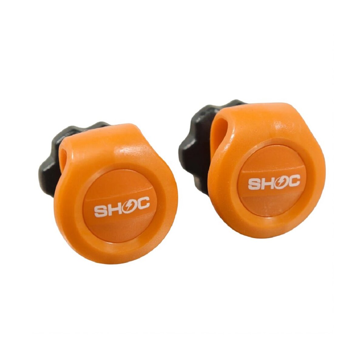 SHOC Viper Football Visor Clips, Visor Befestigungsset - orange