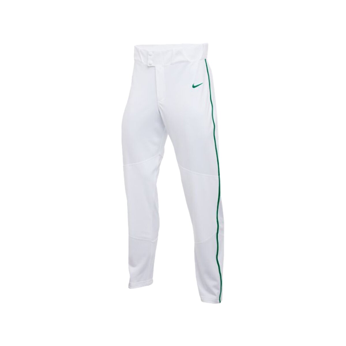 Nike Vapor Select Piped Baseball Hosen BQ5489-111 - weiß-grün Gr. L