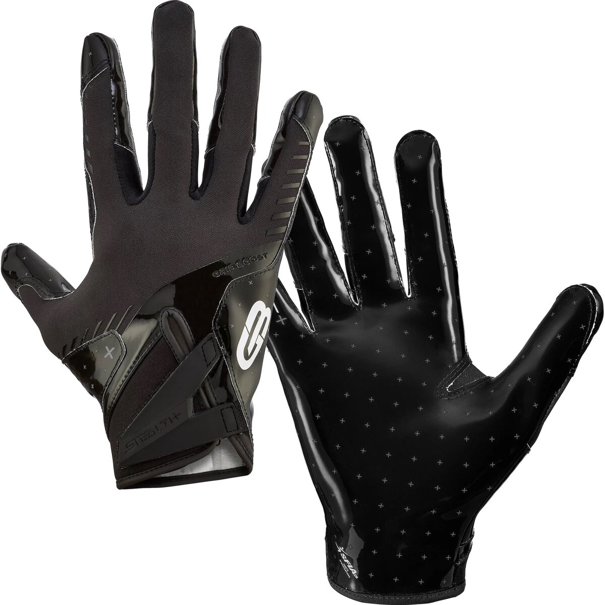 Grip Boost Solid Stealth 6.0 Football Gloves - schwarz Gr.L