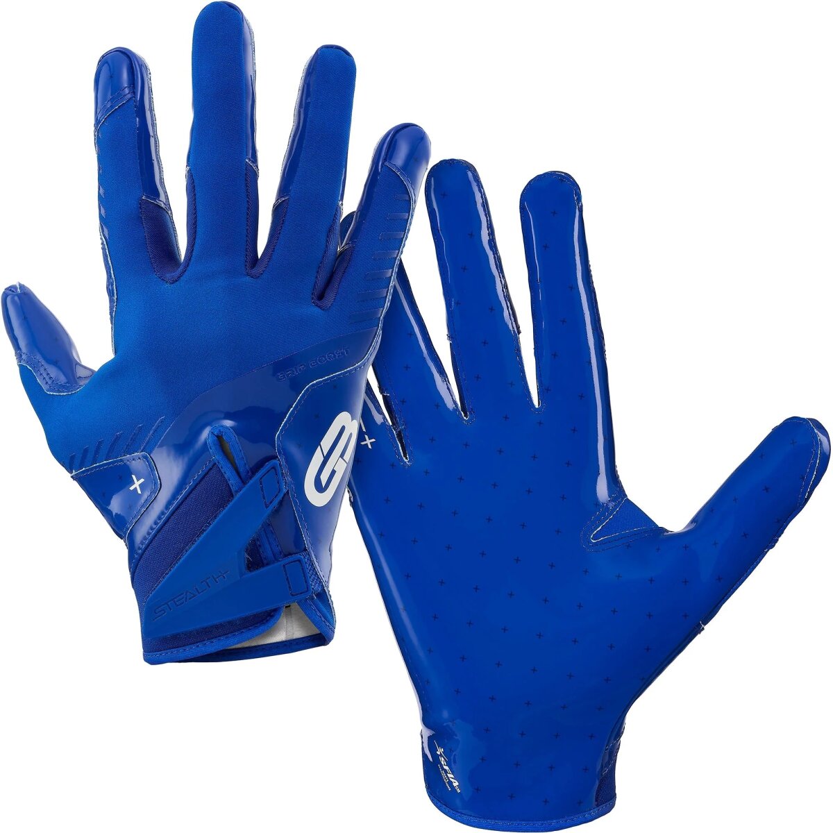Grip Boost Solid Stealth 6.0 Football Gloves - royal blau Gr.2XL