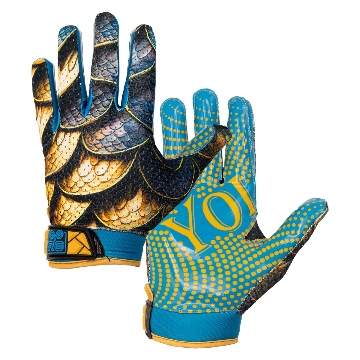 Rookie GOAT Limited Edition SnatchPro Receiver Handschuhe - YOLO Dragon Gr. L