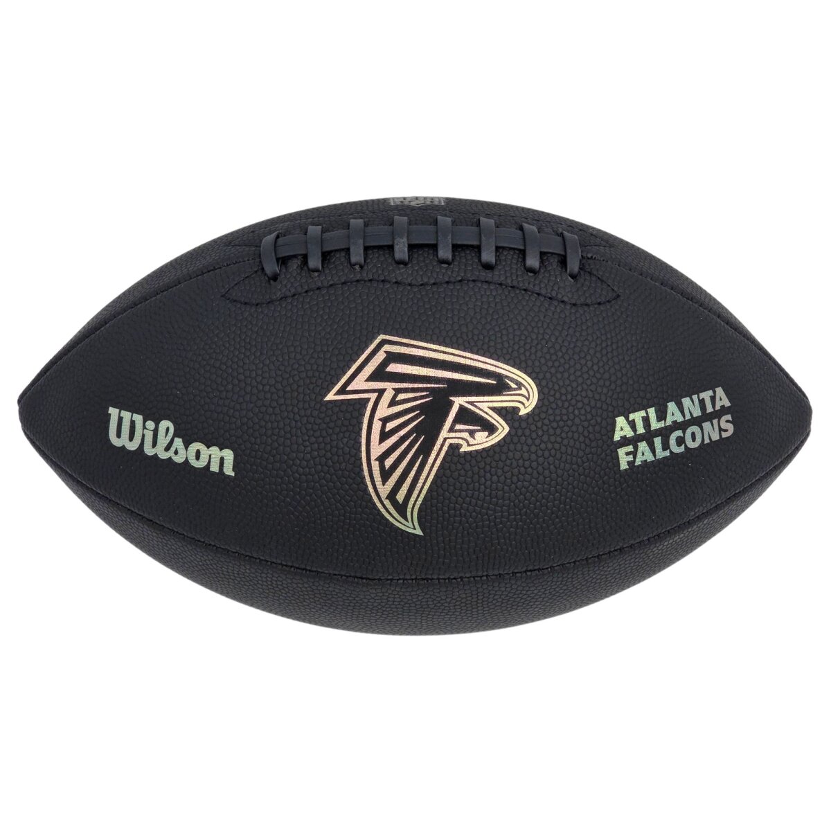 Wilson NFL Atlanta Falcons Metallic Premiere Football Offizielle Größe 9 - schwarz