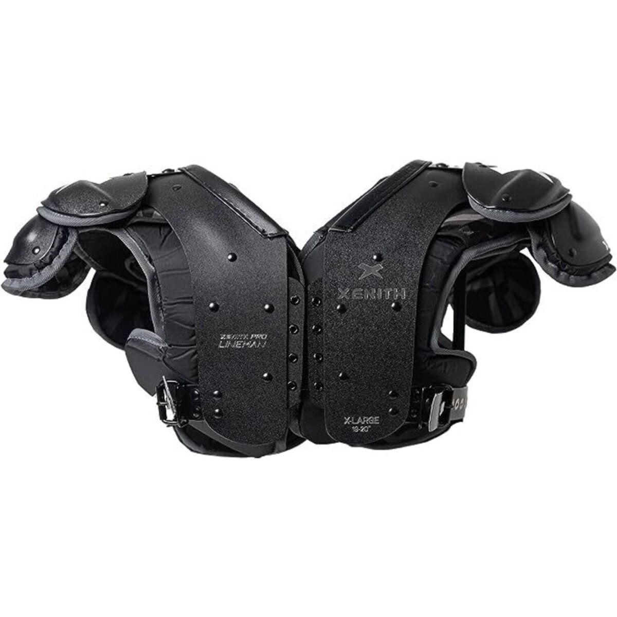 Xenith Pro Varsity Lineman Schulterpad (VPL) - schwarz Gr. XL