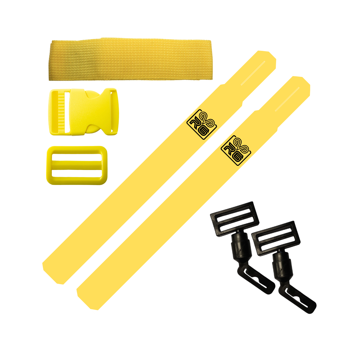 Rookie Goat Flagfootball Flaggen Set - gelb