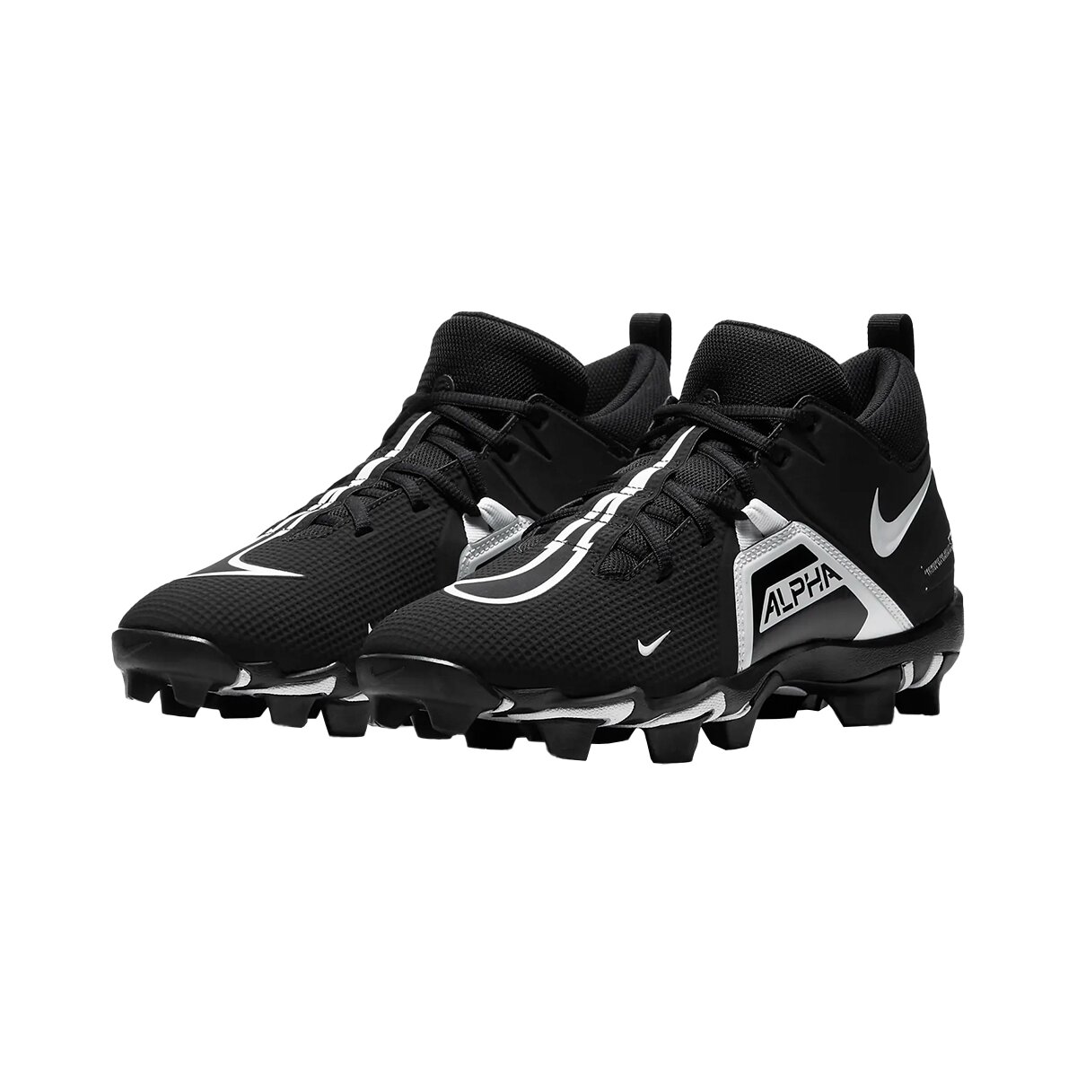Nike Alpha Menace 3 Shark BG (CV0581) American Football All Terrain Schuhe Youth - schwarz 3Y US