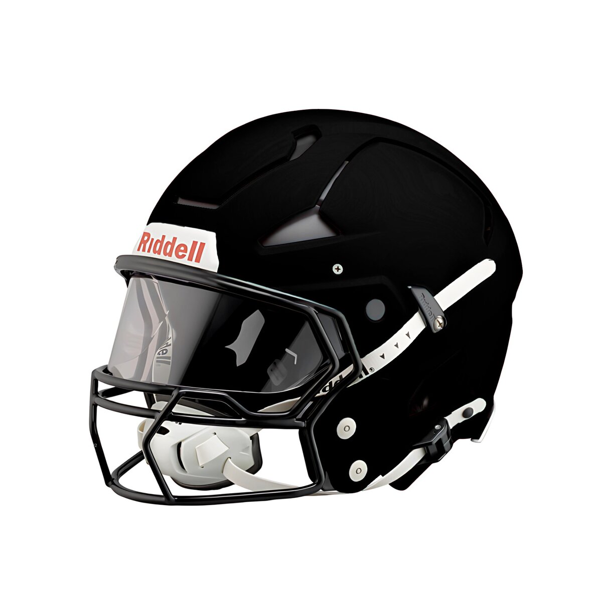Riddell Axiom Varsity Football Helm 7 1/4 - schwarz W-2B-SW-HP-S gelb clear