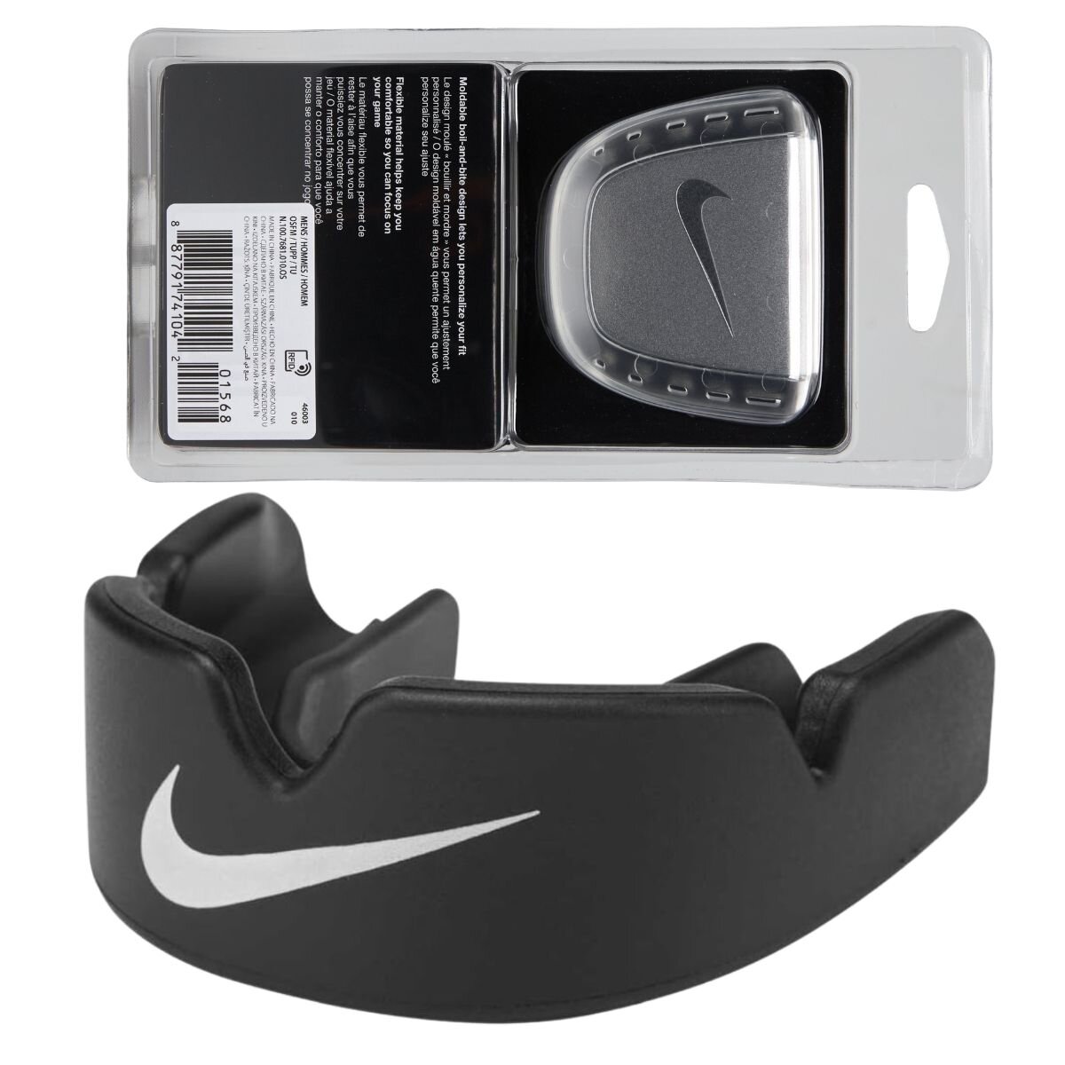 Nike Alpha Mundschutz CE mit Box - schwarz