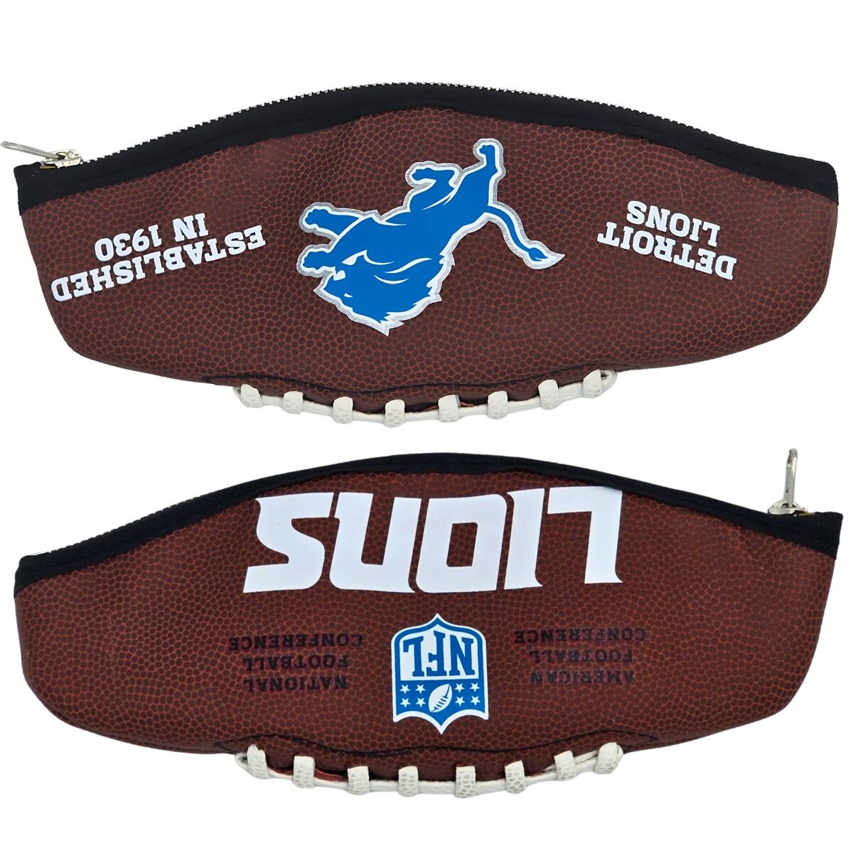 Lions Football Mäppchen - Stifte Etui aus NFL Composite Ball