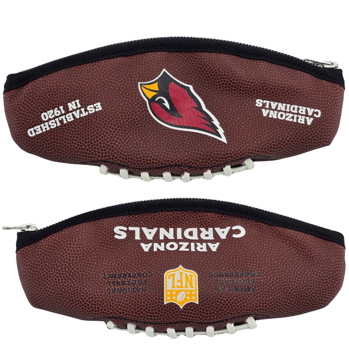Upcycling Stifteetui aus Arizona Cardinals Composite Football