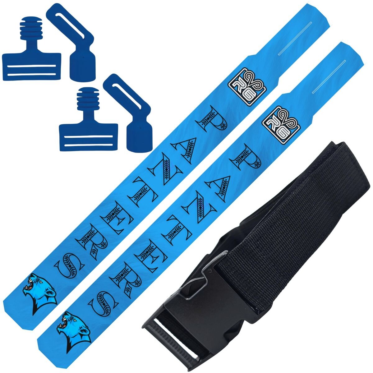 Rookie Goat Flagfootball Flaggen Set Animal Print - Panthers