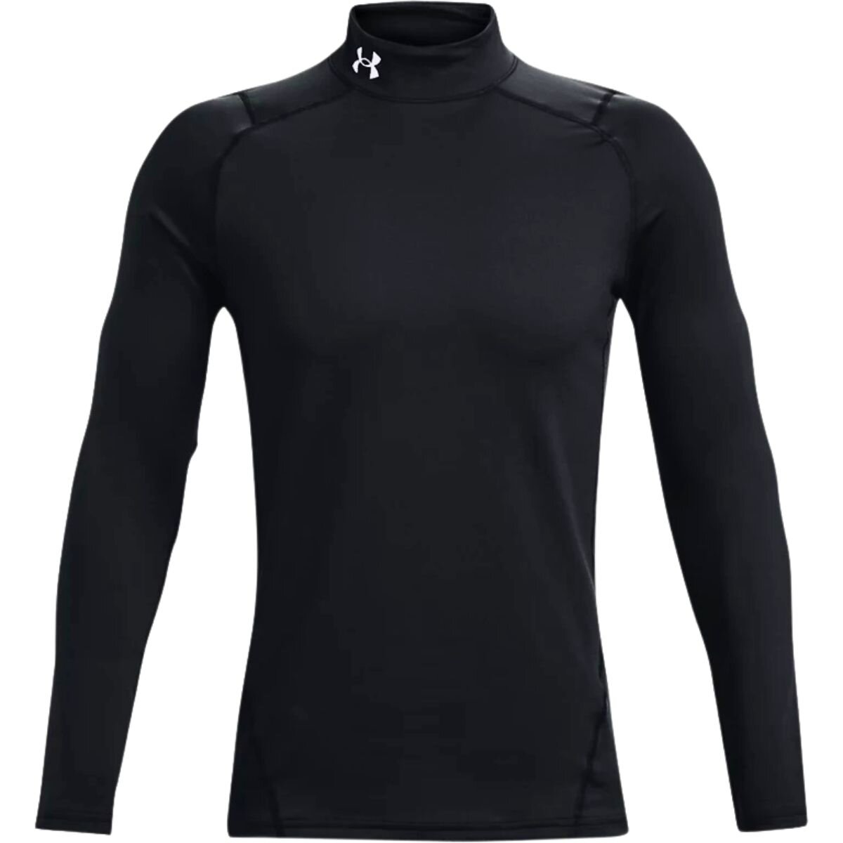 Under Armour ColdGear® Armour Mock Fitted Longsleeve - schwarz Gr.M