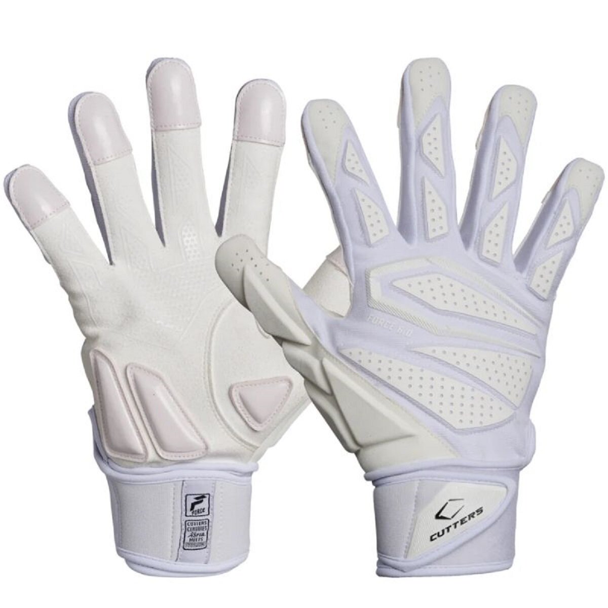 Cutters CG10860 Force 6.0 Lineman Handschuhe - weiß M