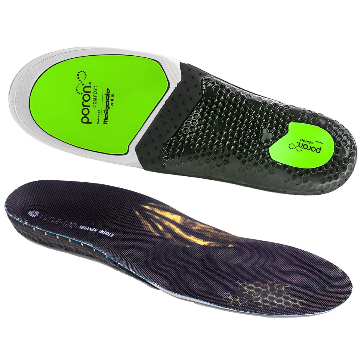 Komfort Einlegesohlen für Football-Schuhe - grün 43-44 EU