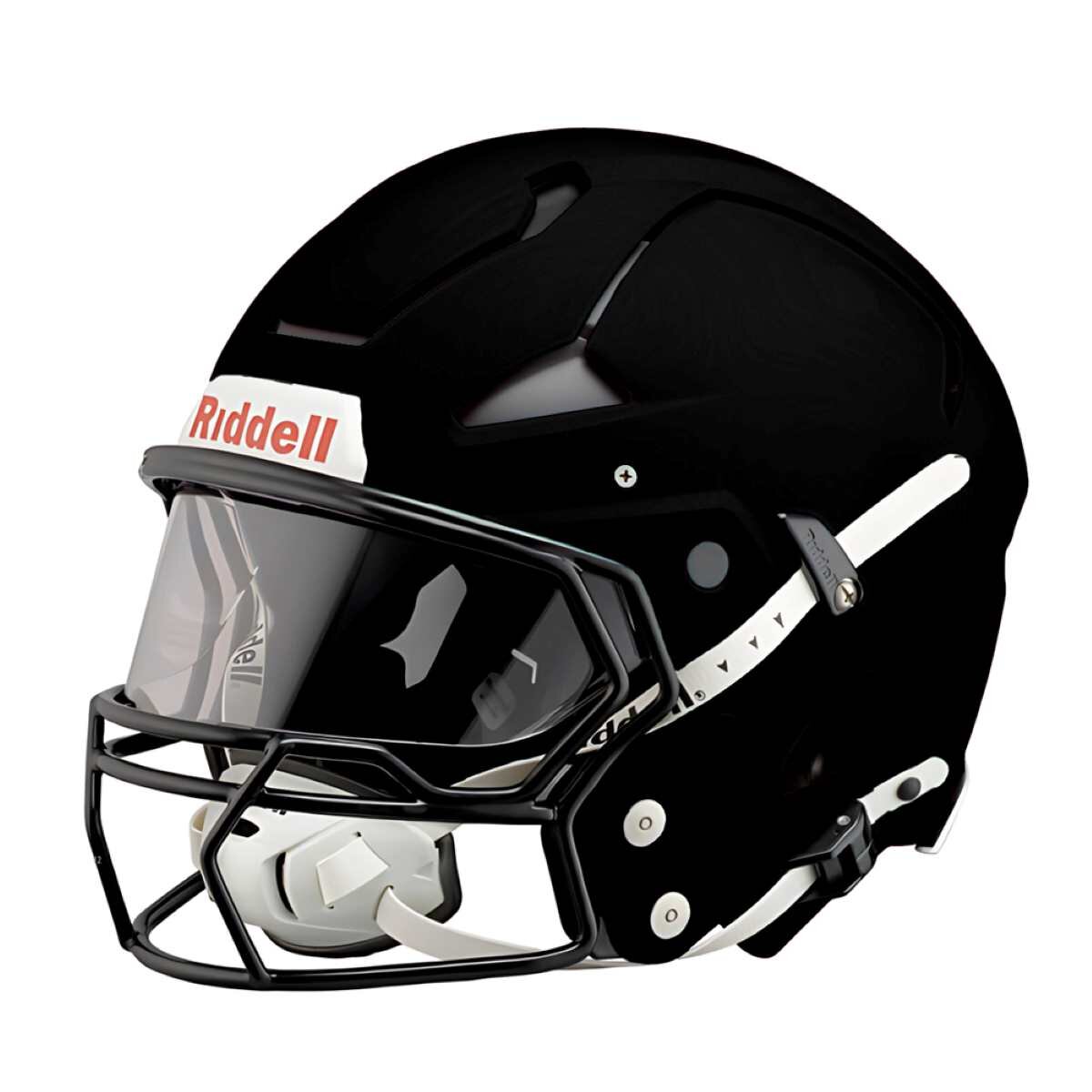 Riddell Axiom Varsity Football Helm 7 1/4 - schwarz W-2EG-HP-S gelb clear