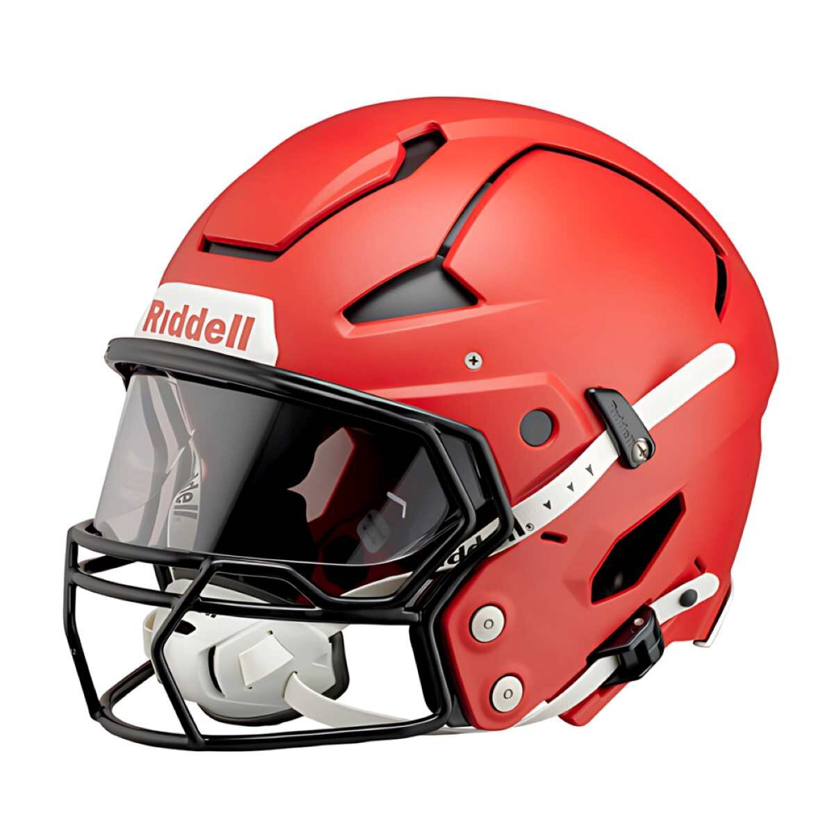 Riddell Axiom Varsity Football Helm 7 1/4 - rot W-2EG-HP-S navy smoke