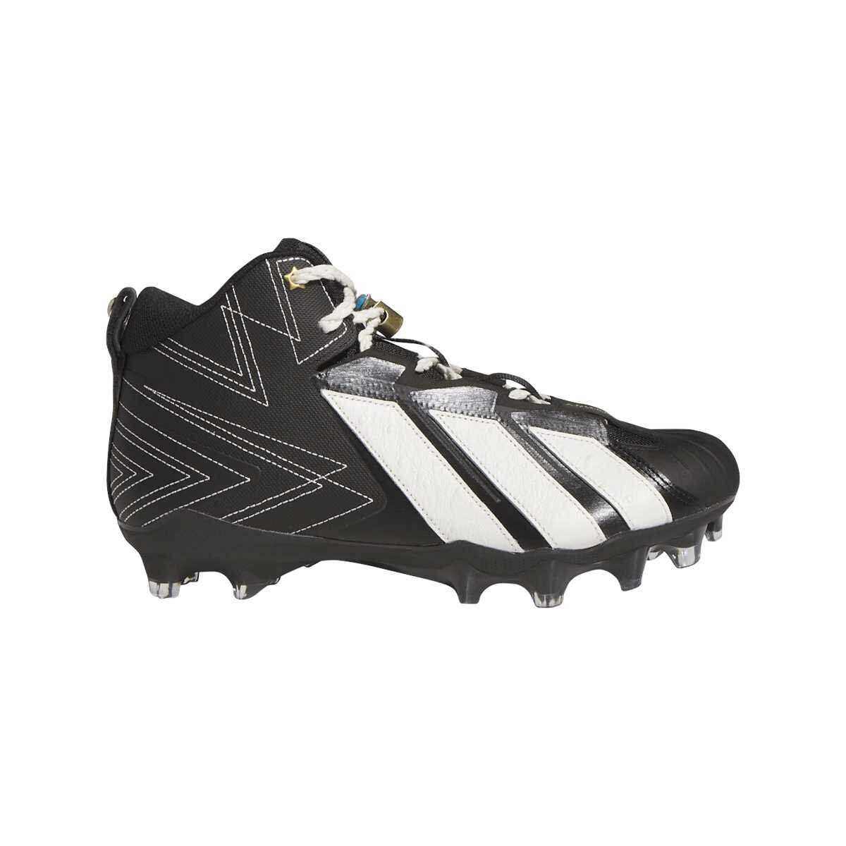 ADIDAS Adizero Chaos II Rodeo American Football Lineman Schuhe - schwarz 12 US
