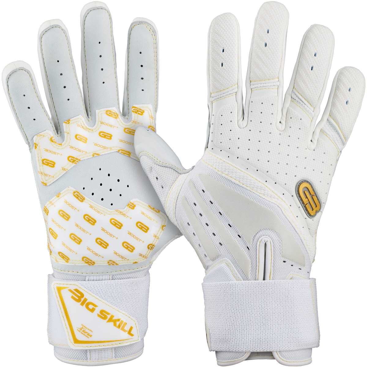 Grip Boost Big Skill 2.0 Lineman Handschuhe - weiß XL