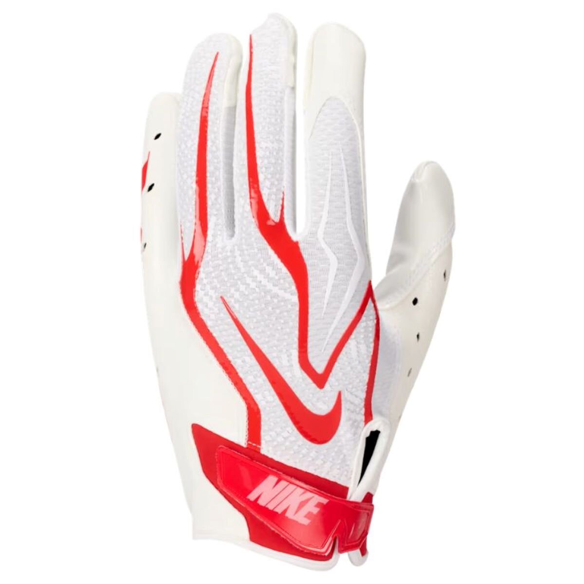 Nike Vapor Jet 9.0 Youth Receiver Gloves - weiß-rot YM