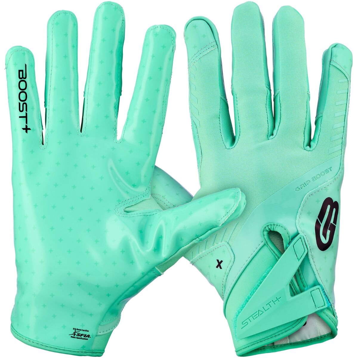 Grip Boost Stealth 6.0 Neon Receiver Handschuhe - mint XL