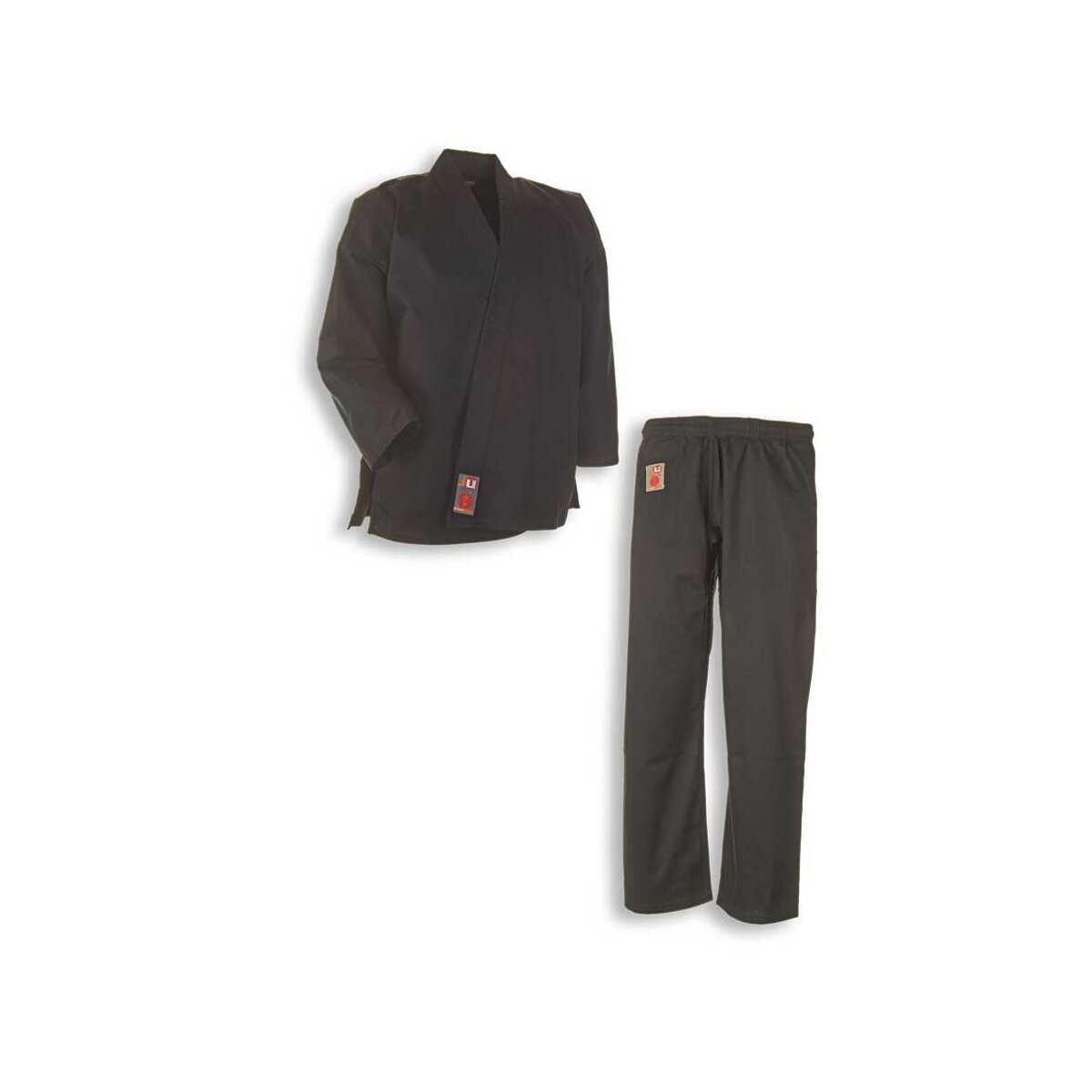 Karate Anzug 'to start', schwarz | JU-SPORTS 140 cm