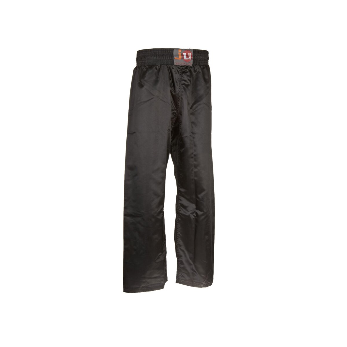 Kickbox Hose 'Uni', schwarz, rot, blau | JU-SPORTS 160 cm / Schwarz