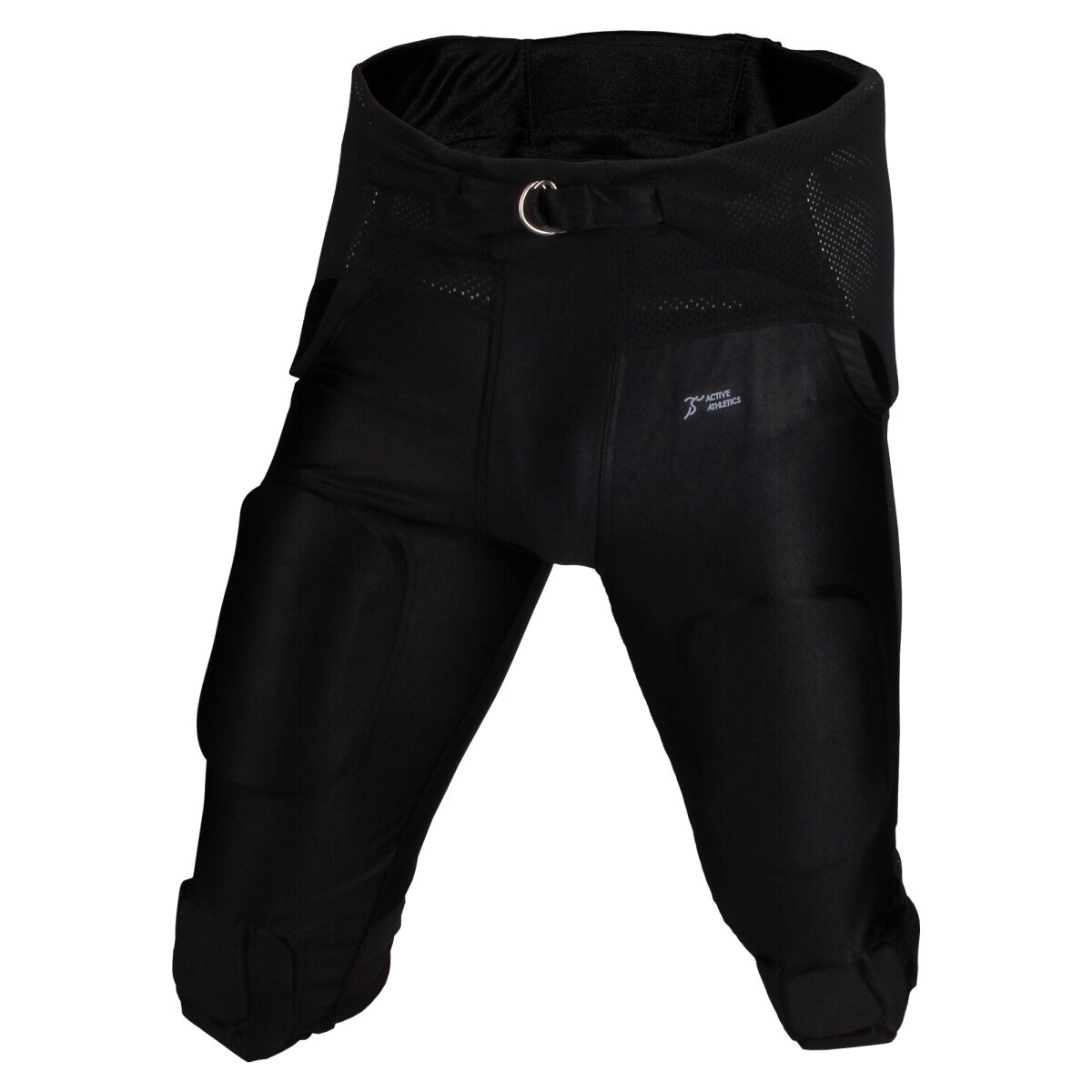 Active Athletics American Football Hose 7 Pad 'All in One' Gamepants - schwarz Gr. XL