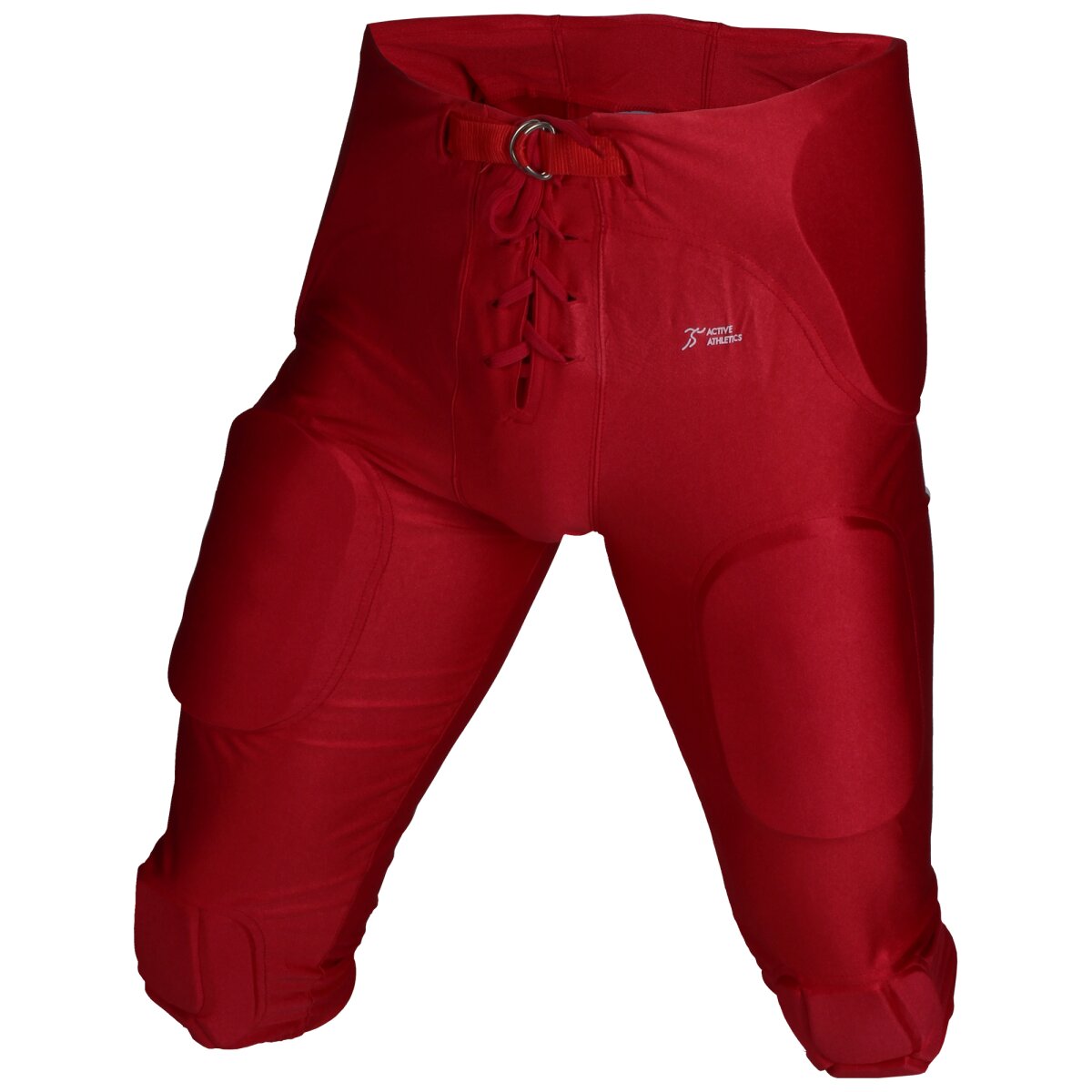 Active Athletics Spielhose 'All In One' Spandex 7 Pads rot S