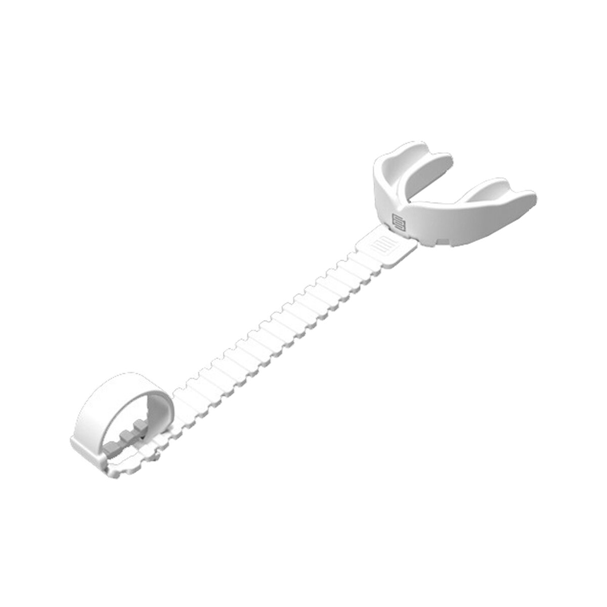 makura TOKA Convertible Mundschutz CE mit abnehmbarem Strap, Senior - weiß