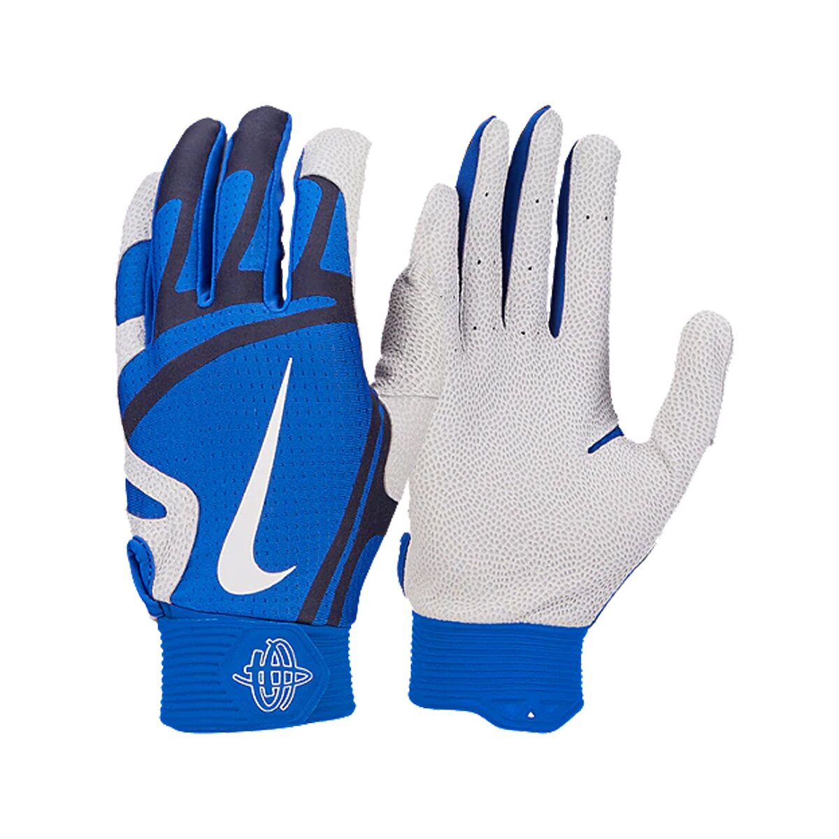 Nike Huarache Pro Echtleder Batting Gloves, Baseball Handschuhe - royal Gr. 2XL