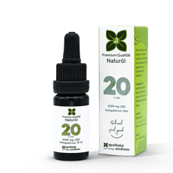 ANDREAS APOTHEKE CBD Hanftropfen / CBD Öl 20% 2+1 Gratis